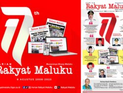 Dirgahayu Harian Rakyat Maluku ke-17