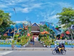 Dekorasi HUT RI di Ambon Berkonsep Keanekaragaman Hayati