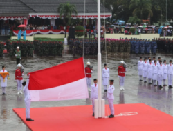 Paskibraka Maluku Sukses Kibarkan Merah Putih di HUT ke-80 RI