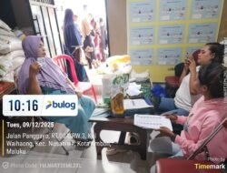 2.749 Warga di Nusaniwe Terima Bantuan Pangan