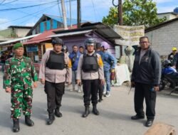 Gerak Cepat Personel Gabungan Polri, TNI dan Pemkot Ambon Amankan Tawuran di Batu Merah