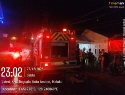 Cekcok Rumah Tangga Berujung Api, Pria Lateri Hanguskan Rumah Sendiri