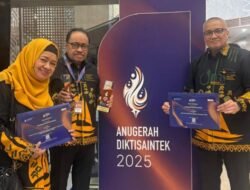 UMI Borong Dua Penghargaan Nasional di Anugerah Diktisaintek 2025