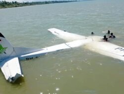Pesawat Smart Air Nyemplung ke Laut Nabire, Semua Penumpang Selamat