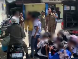 Bolos, Puluhan Siswa Diciduk Pol PP di Belakang RSUP Leimena