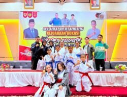 Baru Terbentuk 3 Bulan, Shokaido Kota Ambon Borong 5 Medali di Gokasi Open Karate Championship Ternate