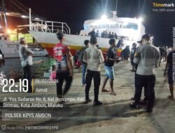 KM Cantika Lestari 77B Kembali Angkut Ratusan Liter Sopi