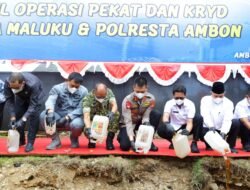 Polisi Musnahkan Ribuan Liter Sopi Hasil Operasi
