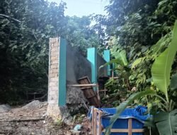 Proyek  Pagar Rp2,3 Miliar Milik Poltekkes Maluku Mangkrak