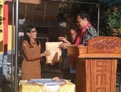 Sangkala Buka Ujian Sekolah di SMA Negeri 3 Ambon