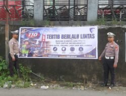 Ditlantas Polda Maluku Gencarkan Kampanye Keselamatan Jalan