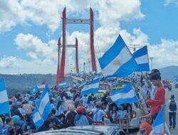 Disengat Terik Matahari, JMP Tetap Sesak Dengan Ribuan Pendukung Argentina