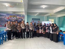 MPLS SMA As-Salam Ambon Dibekali Etika Berlalu Lintas oleh Subdit Kamsel Polda Maluku