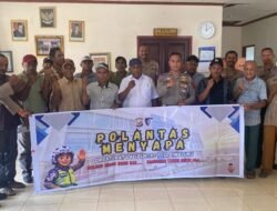 Bangun Sinergitas Hingga Ke Negeri, Polantas Sambangi Negeri Wakasihu