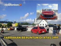 Tabrakan Beruntun Terjadi di Atas JMP