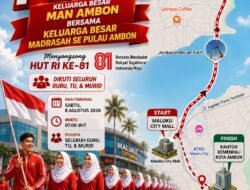 MAN Ambon Kobarkan Nasionalisme Lewat Gebyar Merah Putih