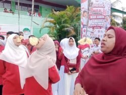 Lomba Makan Kerupuk dan Gigit Sendok Warnai Semarak HUT RI Ke-81 di MAN Ambon