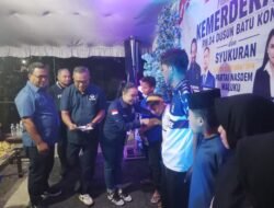 Ketua DPW NasDem Maluku Resmikan Penggunaan Sekretariat Baru