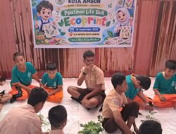 SLB Negeri Ambon Latih Siswa Grahita Mandiri Lewat Ecoprint