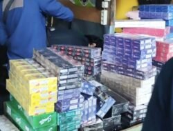 Bea Cukai Ambon Sita 287 Ribu Rokok Ilegal dari Jawa