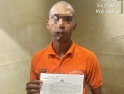 Diduga Jambret Kalung Warga, Anggota Polda Maluku Diamankan Warga